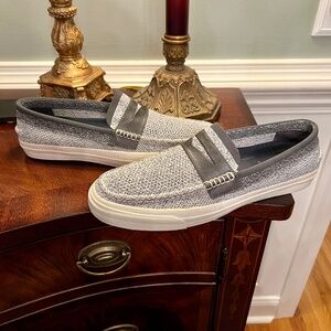 EUC Men's Cole Haan Pinch Grand OS Weekender Mesh Knit Luxe Penny Loafers Sz 12
